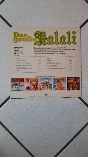 Falon-Tech Jägerlieder LP Vinyl Bläserchor Hegering Trittau Schlager