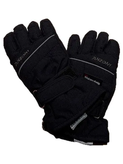 Anzoni Skihandschuhe Kinder Thinsulate Schwarz Gr. 142 Winterhandschuhe