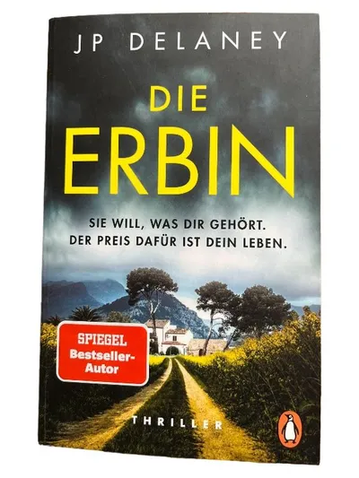 J.P. Delaney Die Erbin Thriller Taschenbuch Psychothriller Bestseller