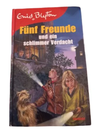 Fünf Freunde und ein schlimmer Verdacht Enid Blyton Jugend Krimi Hardcover