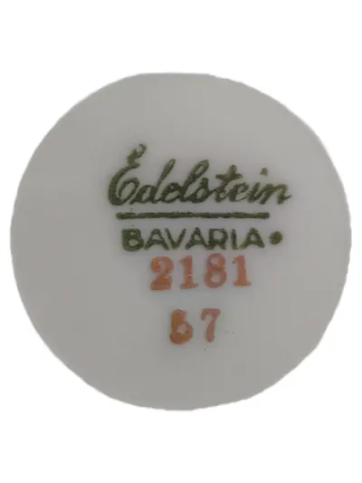 Edelstein Porzellan Essteller Serie 2181 Elegant Weiß 25cm