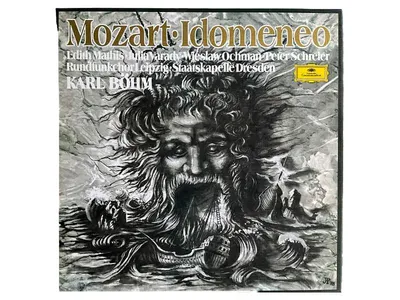 Mozart Idomeneo Vinyl LP Karl Böhm Deutsche Grammophon Staatskapelle Dresden