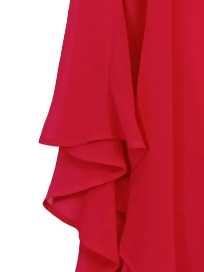 Comma Bluse Damen Pink Gr. 34/XS Kurzarm Poncho mit Quaste Freizeit