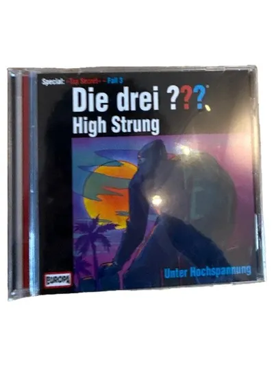 Die drei ??? High Strung Unter Hochspannung CD Hörspiel Top Secret Fall 3