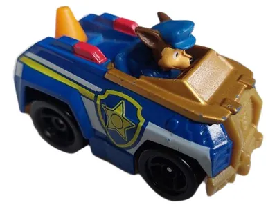 PAW Patrol Chase Polizeiauto Spielzeugauto Blau Kunststoff 5x8.5cm