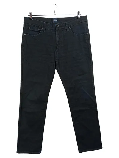 Engbers Herren Jeans Regular Fit Schwarz W26 L31 Baumwolle Stretch