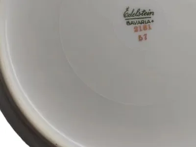 Edelstein Porzellan Essteller 2181 Klassisch Weiß 25cm Uni Alltag