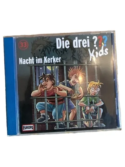 Die drei ??? Kids Folge 33 Nacht im Kerker CD Hörspiel Kinder
