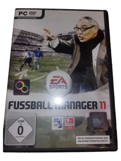EA Sports Fussball Manager 11 PC DVD Simulation Bundesliga