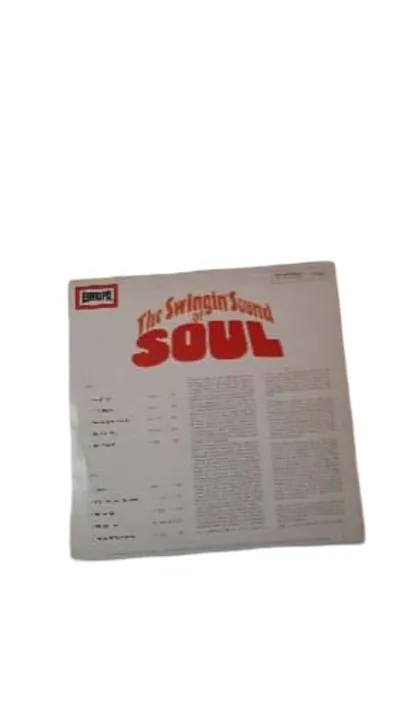 Donnie Burks - The Swingin' Sound of Soul LP Vinyl Europa Soul