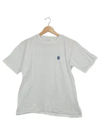 Carhartt WIP T-Shirt Damen Gr. L Weiß Logo Streetwear 1