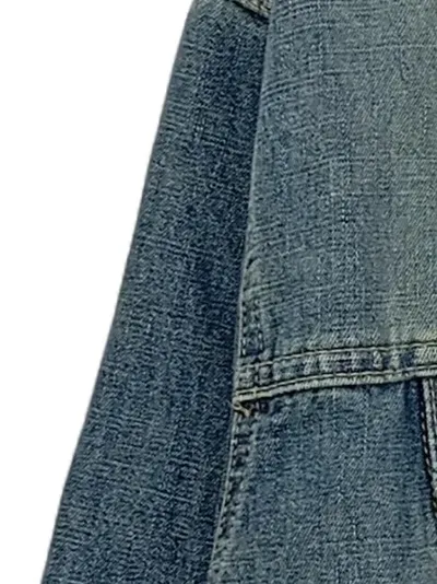 Double XX Jeansjacke Herren Gr. M Blau Denim Casual Baumwolle