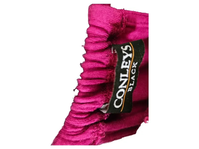 Conleys Black Sommerkleid Pink Quasten Trägerkleid Gr. XS/34 Boho 3