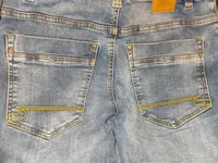 Blue Ridge Kinder Destroyed Jeans Gr. 170 Blau Baumwolle Used Look L30 4