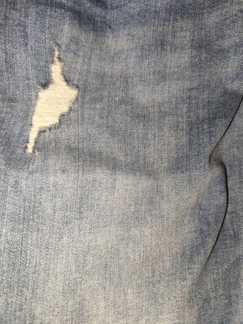 Blue Ridge Kinder Destroyed Jeans Gr. 170 Blau Baumwolle Used Look L30 6