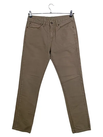 Element Cordhose Herren Braun W32 Baumwolle Freizeit Streetwear Hose