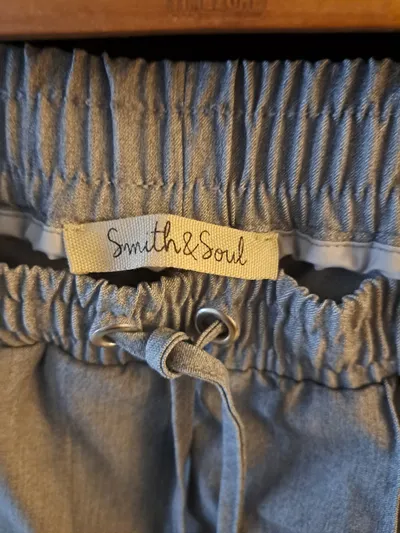 Smith & Soul Damen Jogginghose Grau Gr. M Stoffhose Casual
