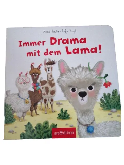 Immer Drama mit dem Lama! Kinderbuch arsEdition Anna Taube Eefje Kuijl
