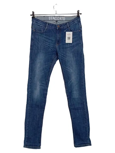 Staccato Skinny Jeans Kinder Mädchen Hose Blau Gr. 176 Baumwolle