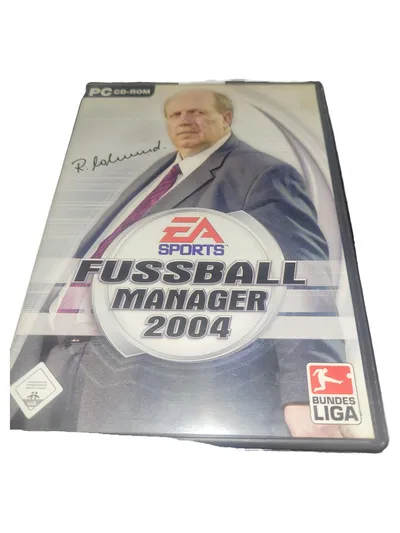 EA Sports Fussball Manager 2004 PC CD Bundesliga Trainer Simulation