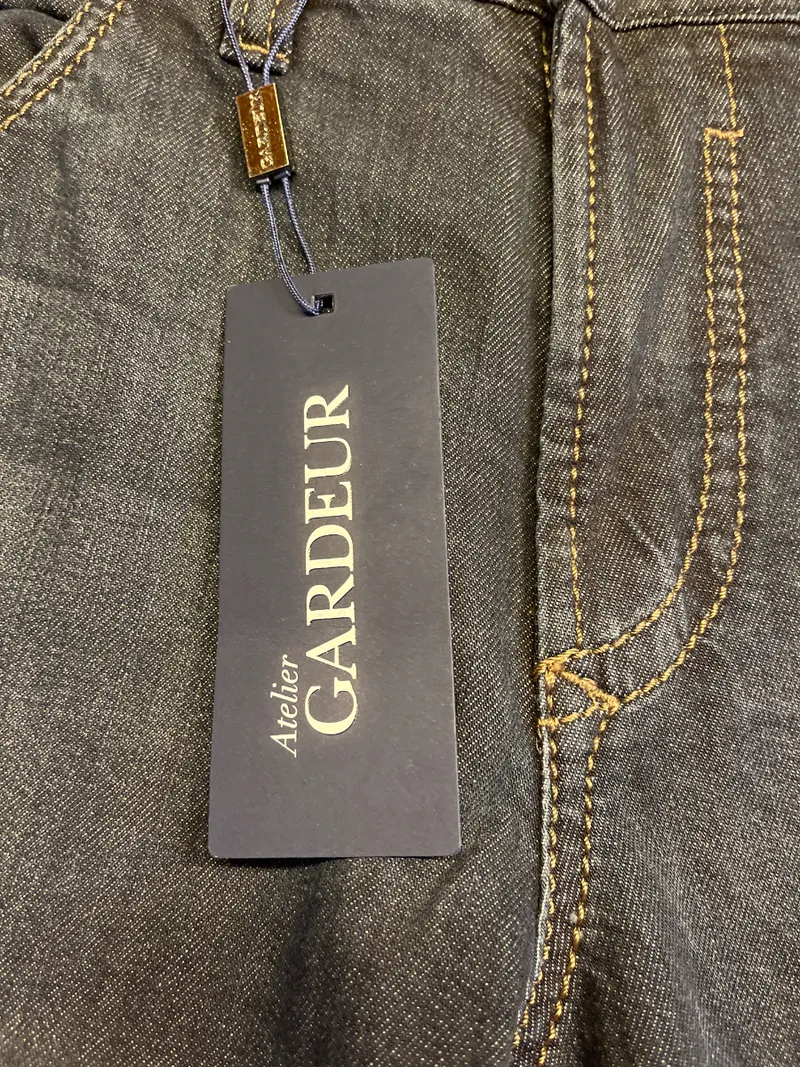 Atelier Gardeur Herren Jeans Regular Fit Blau W36 L32 Baumwolle Klassisch 2