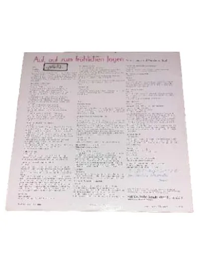 Auf, auf, zum fröhlichen Jagen - Signale Lieder Märsche Jagd Vinyl LP Eterna