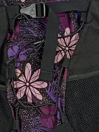 Dakine Rucksack Damen Schwarz Lila Blumenmuster Outdoor 20L 4
