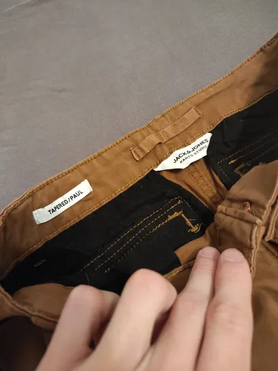 JACK & JONES Herren Cargohose Paul Tapered Braun W30/L32 Jogger
