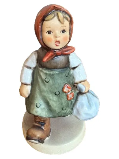 Goebel Hummel Figur Die kleine Wanderin First Issue 1991 OVP Porzellan