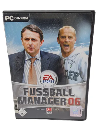 EA Sports Fussball Manager 06 PC Spiel CD-ROM Bundesliga Lizenz