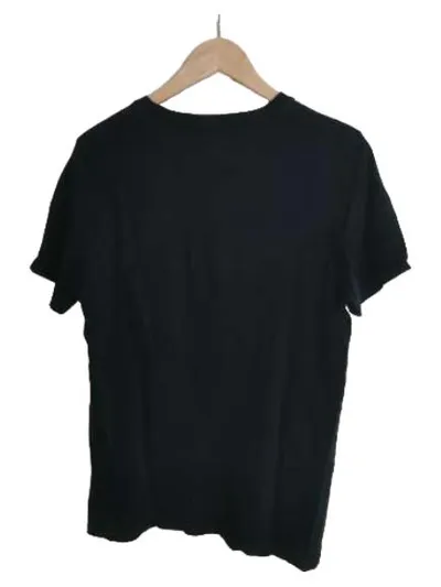 JACK & JONES Herren T-Shirt Logo-Print Blau Gr. 50 L Casual Baumwolle