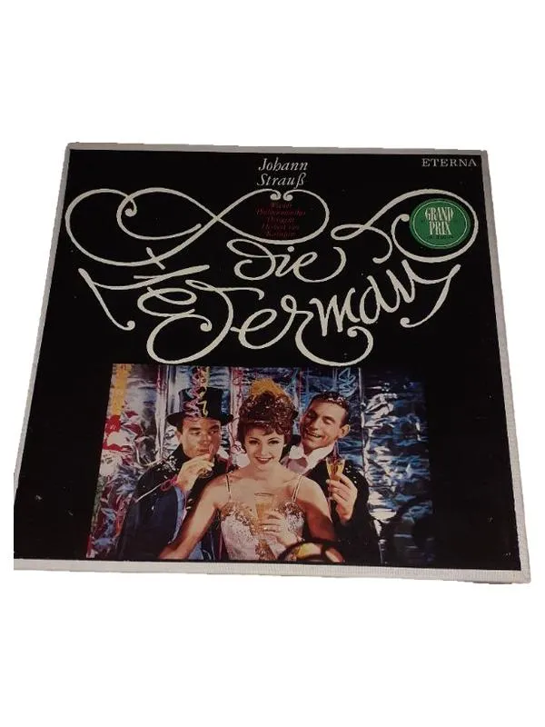 Die Fledermaus Johann Strauß Eterna Vinyl Schallplatte LP Klassik 1