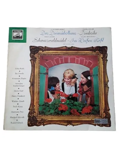 Das Dreimäderlhaus Friederike Schwarzwaldmädel Im weißen Rößl Vinyl LP Electrola