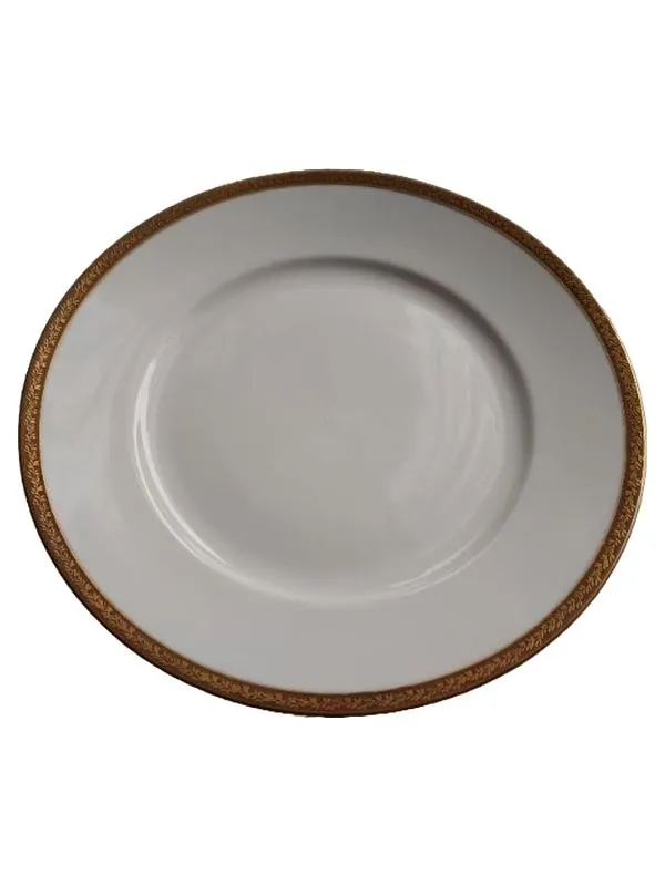 Edelstein Bavaria Essteller 2181 Uni Weiß Porzellan 25cm Elegant Festlich 1