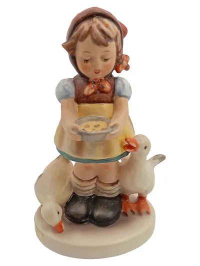 Goebel Die Gänseliesel Hummel Figur 197 2/0 Porzellan Mehrfarbig 6cm