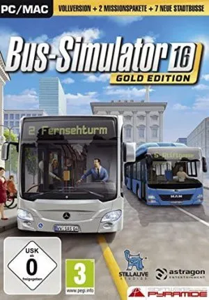 astragon Bus Simulator 16 Gold Edition PC Simulation MAN Mercedes