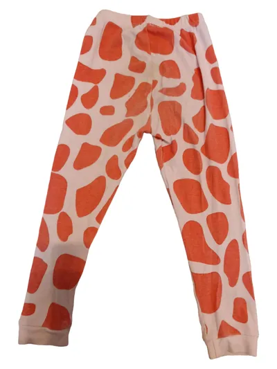 Elowel Kinder Leggings Giraffenmuster Rosa Gr. 98 Baumwolle