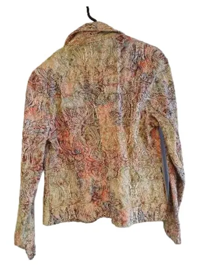 Ute Fries Damen Jacke Gr. S Paisley Bohemian Mehrfarbig Baumwolle