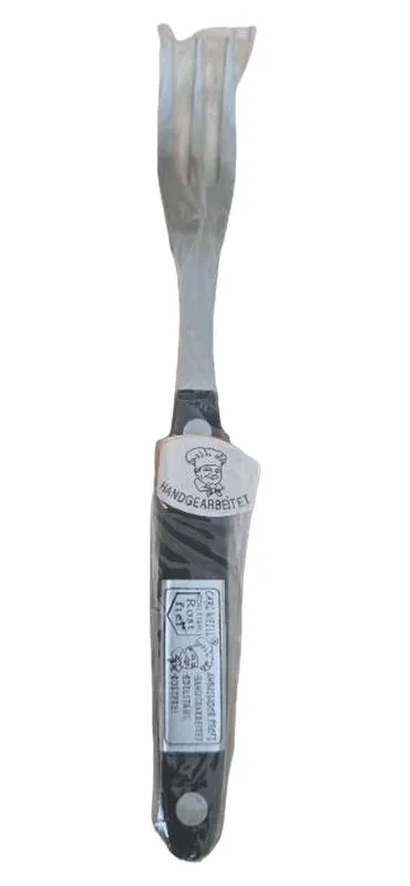 Carl Weil Fleischgabel Edelstahl Rostfrei Handgearbeitet 20cm Küche