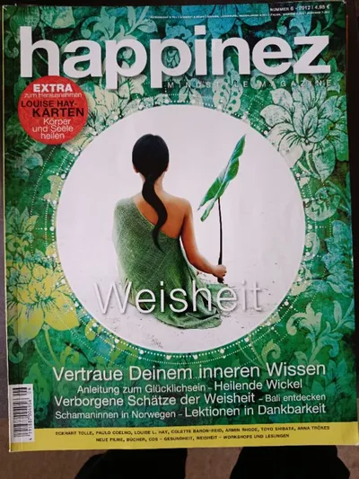 Happinez Mindstyle Magazine Nr. 6 2012 Weisheit Spiritualität Esoterik