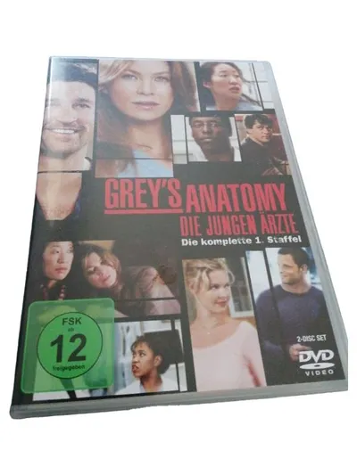 Grey's Anatomy Staffel 1 DVD ABC Studios Komplettbox Deutsch Ab 12
