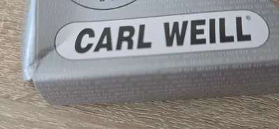 Carl Weill Küchenmesser Handgearbeitet Rostfrei 22 cm Schwarz