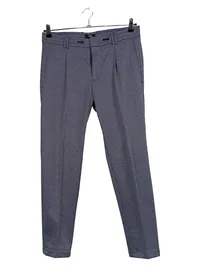 CINQUE Herren Anzughose Gr. 46 Blau Kariert Business Hose 1