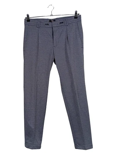 CINQUE Herren Anzughose Gr. 46 Blau Kariert Business Hose