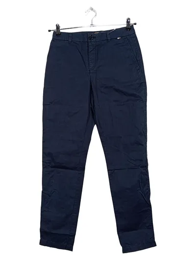 BOSS Herren Chinohose Anzughose Blau Gr. 34/50 Baumwolle Business