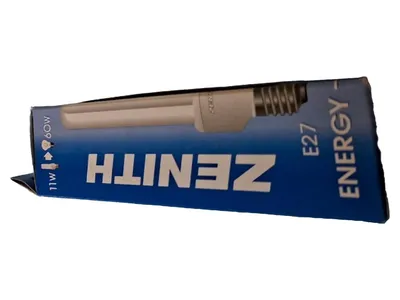 Zenith Energy Leuchtmittel E27 11W Energiesparlampe Weiß