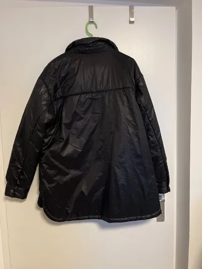 OPUS Damen Steppjacke Schwarz Gr. S/36 Nylon Übergangsjacke