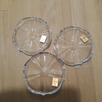 Nachtmann Bleikristall Untersetzer 3er Set Klassisch Transparent 8.5cm