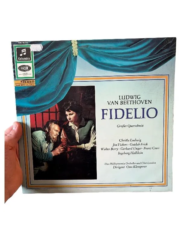 Beethoven Fidelio Vinyl LP Columbia Klemperer Philharmonia Orchestra Klassik 1
