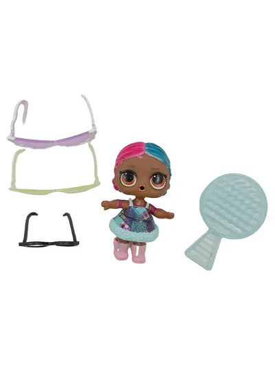 MGA Entertainment LOL Surprise Puppe mit Zubehör Flasche Brille Mehrfarbig